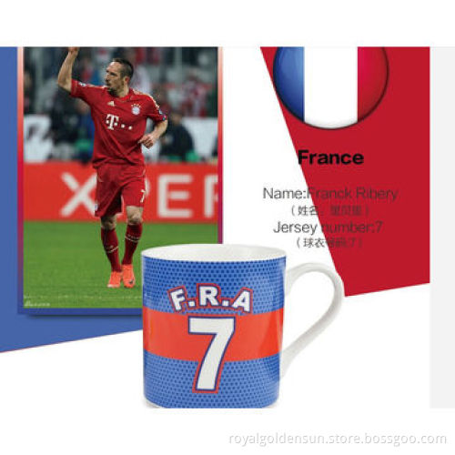 soccer cup ceramic mugs